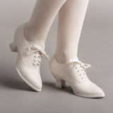 Kedwardian Sporting Oxfords - Ivory