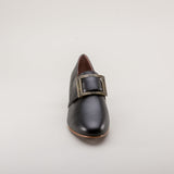 Kensington 18th Century Leather Shoes (Black)