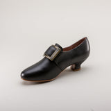 Kensington 18th Century Leather Shoes (Black)