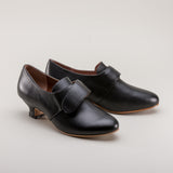 Kensington 18th Century Leather Shoes (Black)
