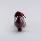 Kensington 18th Century Leather Shoes (Bordeaux)