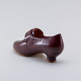 Kensington 18th Century Leather Shoes (Bordeaux)