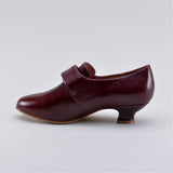 Kensington 18th Century Leather Shoes (Bordeaux)