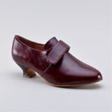 Kensington 18th Century Leather Shoes (Bordeaux)