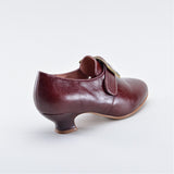 Kensington 18th Century Leather Shoes (Bordeaux)