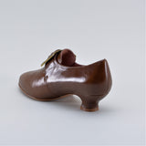 Kensington 18th Century Leather Shoes (Walnut)