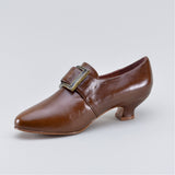 Kensington 18th Century Leather Shoes (Walnut)