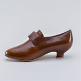 Kensington 18th Century Leather Shoes (Walnut)