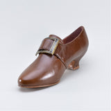Kensington 18th Century Leather Shoes (Walnut)