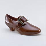 Kensington 18th Century Leather Shoes (Walnut)