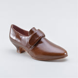 Kensington 18th Century Leather Shoes (Walnut)