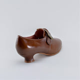 Kensington 18th Century Leather Shoes (Walnut)