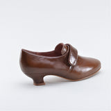 Kensington 18th Century Leather Shoes (Walnut)