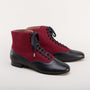 Burgundy/Black