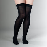 Classic Silk Stockings (Black)