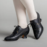Londoner Edwardian Oxfords (Black)