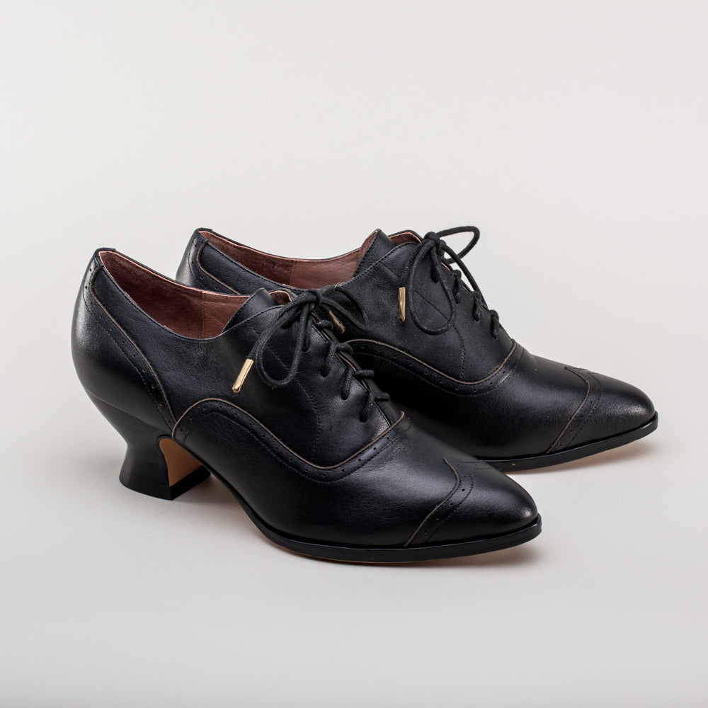 Londoner Edwardian Oxfords - Black