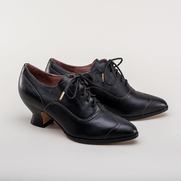 Londoner Edwardian Oxfords - Black