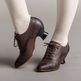 Londoner Women's Edwardian Oxfords (Brown)