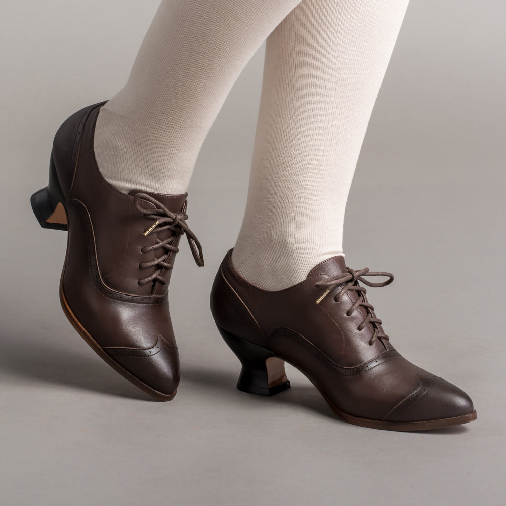 Londoner Women's Edwardian Oxfords (Brown)