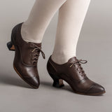 Londoner Women's Edwardian Oxfords (Brown)