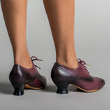 Londoner Edwardian Oxfords (Cherry)