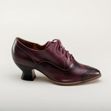 Londoner Edwardian Oxfords (Cherry)