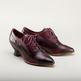 Londoner Edwardian Oxfords (Cherry)