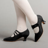 Mae Edwardian Shoes (Black)