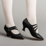 Mae Edwardian Shoes (Black)