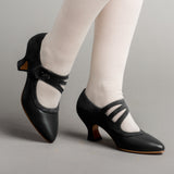 Mae Edwardian Shoes (Black)