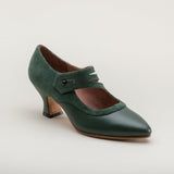 Mae Edwardian Shoes (Green)