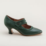 Mae Edwardian Shoes (Green)