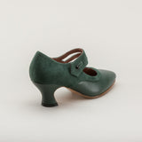Mae Edwardian Shoes (Green)