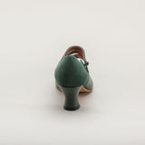Mae Edwardian Shoes (Green)