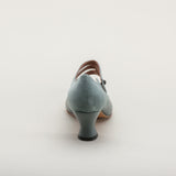 Mae Edwardian Shoes (French Blue)