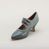Mae Edwardian Shoes (French Blue)