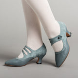 Mae Edwardian Shoes (French Blue)