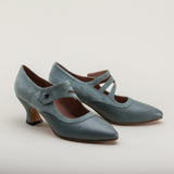 Mae Edwardian Shoes (French Blue)