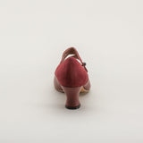 Mae Edwardian Shoes (Red)