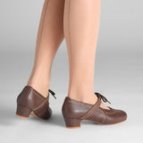 Margaret 1920s Shoes - Tan/Brown