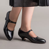 Millie 1920s Mary Jane Shoes - Black