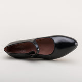 Millie 1920s Mary Jane Shoes - Black