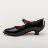 Millie 1920s Mary Jane Shoes - Black