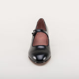 Millie 1920s Mary Jane Shoes - Black