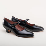 Millie 1920s Mary Jane Shoes - Black