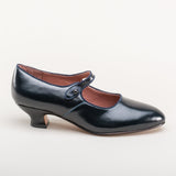 Millie 1920s Mary Jane Shoes - Navy