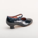 Millie 1920s Mary Jane Shoes - Navy