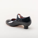 Millie 1920s Mary Jane Shoes - Navy