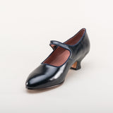 Millie 1920s Mary Jane Shoes - Navy